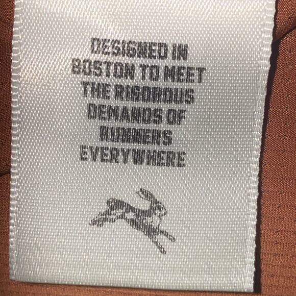 Tracksmith Shirt Womens Medium Twilight Crop Rust/Copper Running Tank Top - Picture 6 of 7